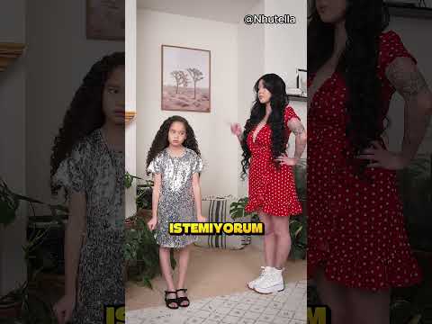 Kızımın Kıyafetini Seçmeye Çalışıyoruz.. ❗👗 (Nhutella /YT)