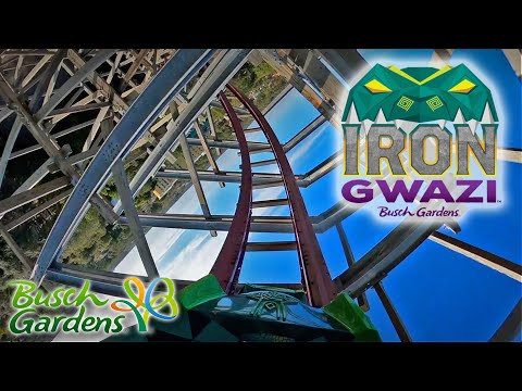 Front row point of view footage of Iron Gwazi