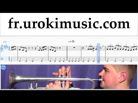 Cours de Trompette Jonas Blue - Mama Tuto Partitions Partie#2 um-i829