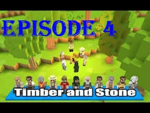 Timber and Stone:: Episode 4:: Building Our First House!