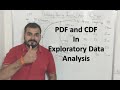 Tutorial 25 Probability Density Function And CDF EDA Data Science