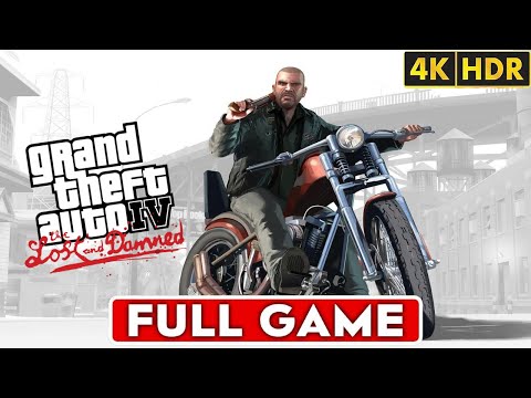 GRAND THEFT AUTO IV : THE LOST AND DAMNED Gameplay Walkthrough FULL GAME (4K 60FPS HDR)