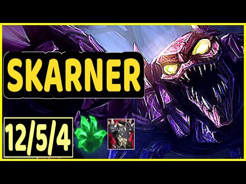 SKARNER VS ORNN - 12/5/4 KDA TOP GAMEPLAY