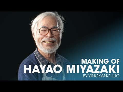 Making Of Hayao Miyazaki (宮崎 駿) by YINGKANG LUO | CG Record