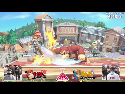The Lab #109 [Winners Round 3] - FocusMiss (Donkey Kong) vs Coolkingz (Link) - Ultimate Singles