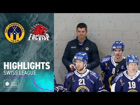 Langenthal vs. Visp 3:2 – Highlights Swiss League