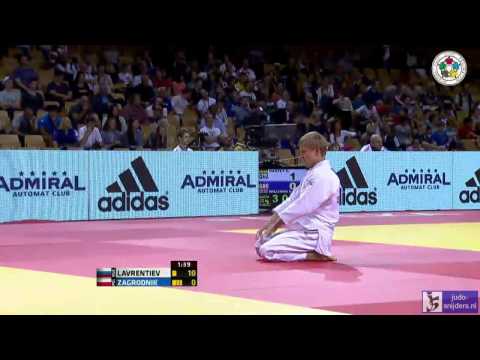 Judo 2013 Grand Prix Rijeka: Lavrentiev (RUS) - Zagrodnik (POL) [-66kg] QF