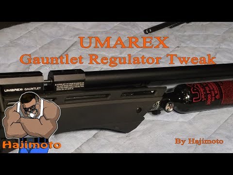 Umarex Gauntlet: Regulator Testing and Adjusting