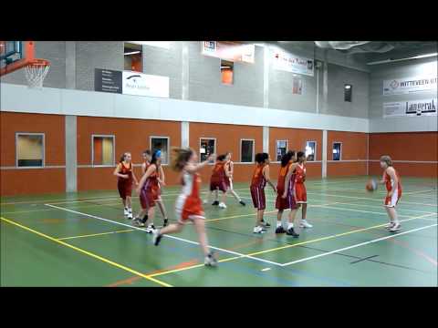 060311: SVO U14M - Almere Pioneers U14M, uitslag 40-38, fragmenten 1e periode