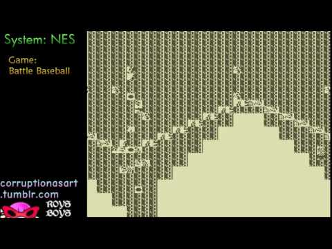 Battle Baseball (NES) Corruptions