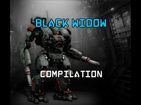 MechWarrior Online - Warhammer Black Widow - Best Mech / Build - 1400 DMG