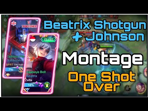 Beatrix Shotgun with Johnson Combo is Over Powered! | mlbb