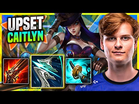 UPSET PICKS CAITLYN WITH NEW ITEMS! - FNC Upset Plays Caitlyn ADC vs Jhin! | Challenger TV