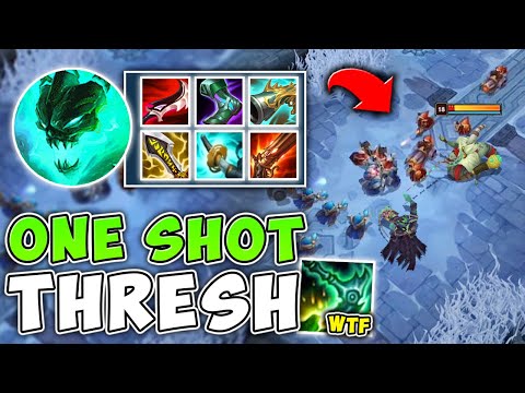 WHAT?! THRESH CAN ONE SHOT YOU WITH A SINGLE AUTO (ARAM STOMP) - League of Legends