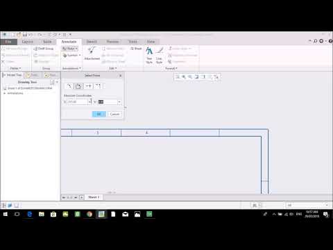 Creating a Format on Creo Parametric Part 3