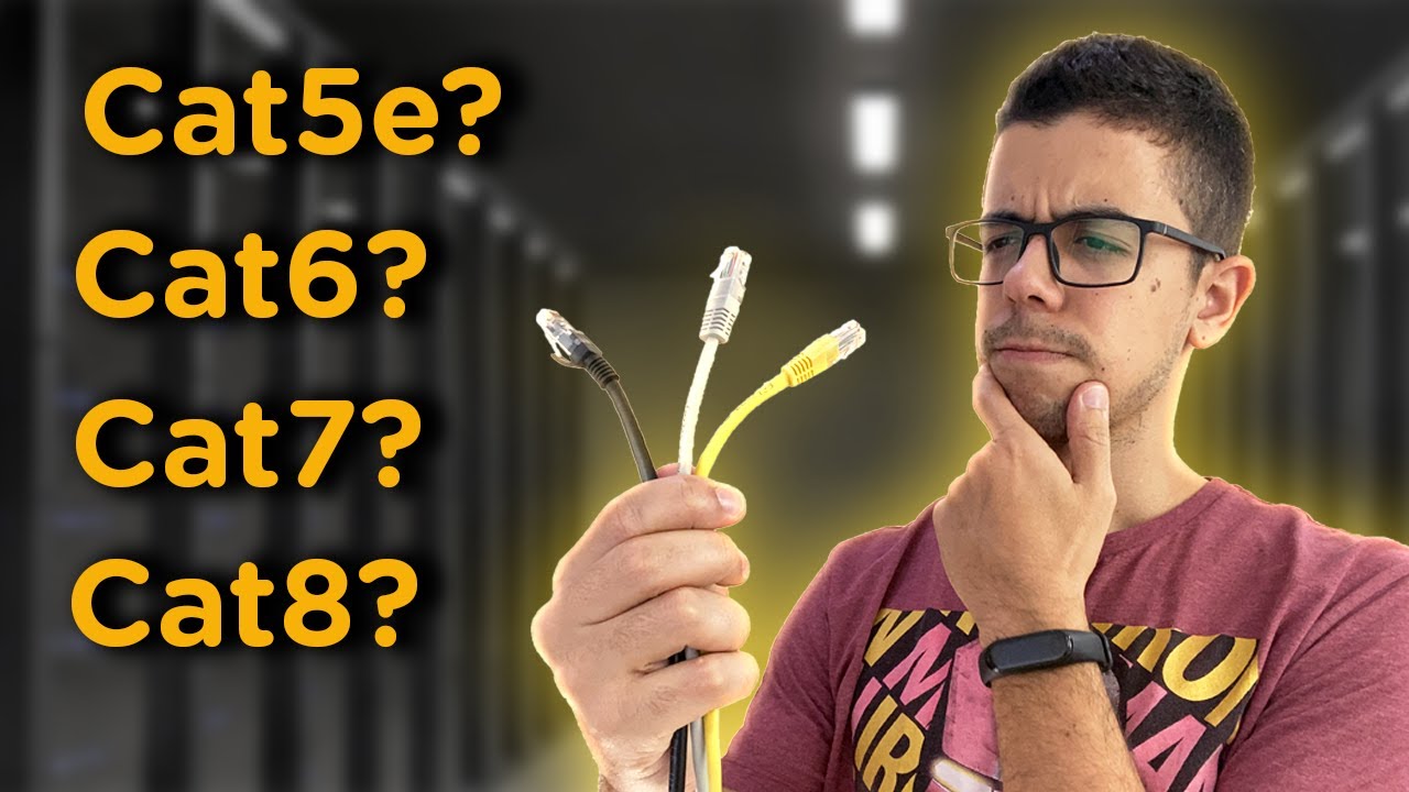 Watch Now QUAL CABO DE REDE USAR Cat5e Cat6 Cat7 Ou Cat8 QUAL CABO DE REDE USAR Cat5e Cat6 Cat7 Ou Cat8