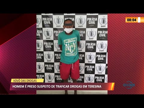 Homem é preso com drogas na cena de um crime no Dirceu 12 05 2021