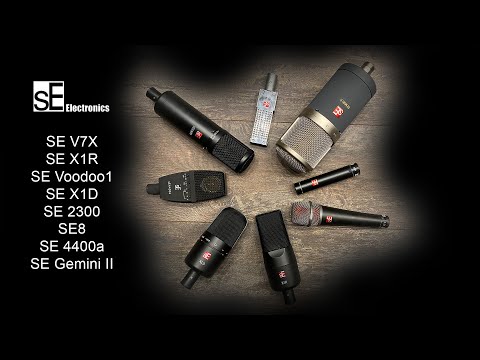 Se Electronics mic comparison on Acoustic Guitar [V7X, X1R, Voodoo1, X1R, 2300, 4400a, Gemini]