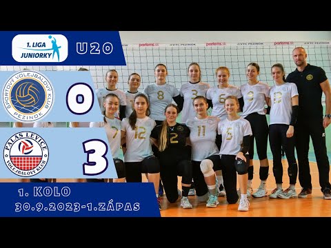 U20🏐ŠVK Pezinok vs PALAS VK Levice - 🏐30/09/2023🏐1.kolo 1.liga Juniorky