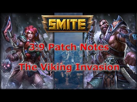 Smite 3.9 Patch Notes- The Viking Invasion