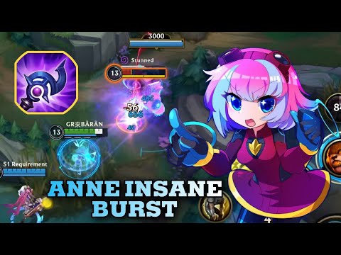 WILD RIDT ANNE : INSANE BURST DAMAGE | WILD RIFT ANNE BUILD & RUNES | WILD RIFT ANNE GUIDE