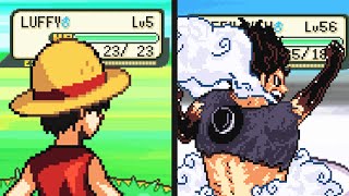 Pokemon FireRed but every pokemon are replaced with one piece
