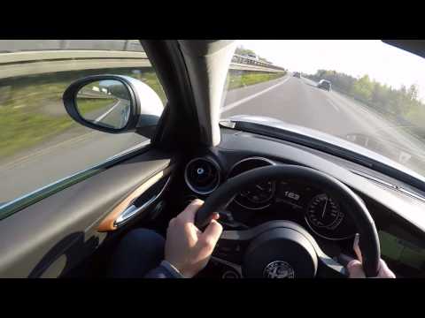 2017 Alfa Romeo Giulia Veloce 2.0 Turbo 16V POV Drive Fahrbericht Review