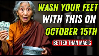 Wash YOUR FEET With This And ATTRACT WEALTH Into Your Life In Great Abundance - Buddhist Teachings