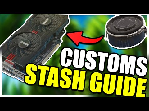 ULTIMATE Customs Hidden Stash Guide / Customs loot Run - Escape from Tarkov