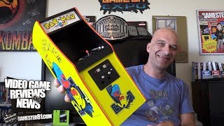 1/4 Scale Mini Pac-Man Arcade Review - Gamester81
