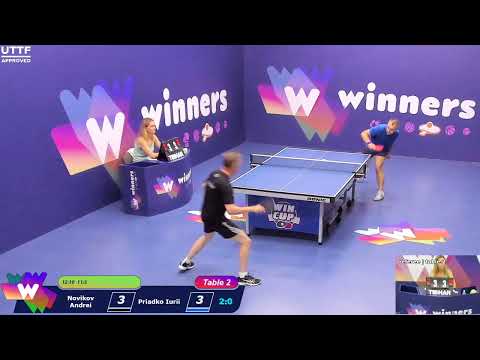 WINners CUP table 2  04.09 Novikov Andrei - Boklag Roman  17:30