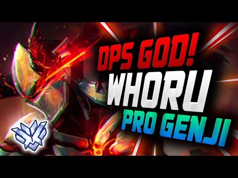 WHORU is a Genji God - KOREAN DPS! [ OVERWATCH SEASON 15 TOP 500 ]