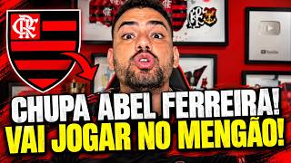 URGENTE! ESSA A TORCIDA NÃO ESPERAVA! VAI JOGAR NO FLAMENGO! ÚLTIMAS NOTÍCIAS DO FLAMENGO!