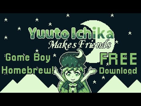Yuuto Ichika Makes Friends Trailer - Game Boy Homebrew (Free Download)