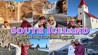 One Day Exploring South Iceland from Reykjavík in March | Glaciers, Black Sand Beaches & Waterfalls