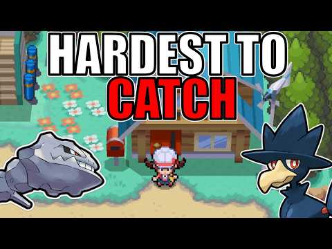 Beating Pokémon Heart Gold with the Hardest to Catch Team!