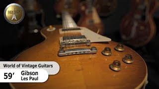Video thumbnail for 1959 Gibson Les Paul Standard - "The World of Vintage Guitars" by No.1 Guitar Center