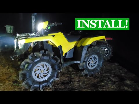Honda rancher, foreman, rubicon crankshaft install (420,500,520)