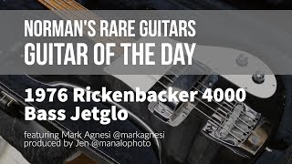 Video thumbnail for 1976 Rickenbacker 4000 Bass Jetglo | Guitar of the Day by Normans Rare Guitars