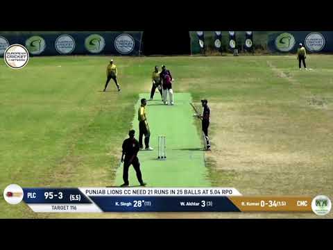 MOM: K.Singh - PLC vs CMC | Highlights | European Cricket Series Cyprus T10 Day 1 | Cyprus