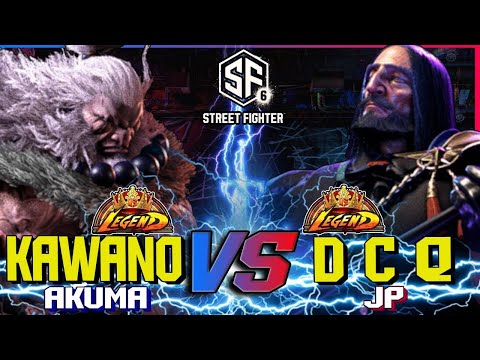 SF6 ▰ KAWANO (Akuma) vs DCQ (JP) ▰ Street Fighter 6 High Level Gameplay