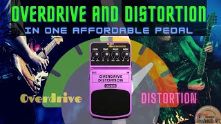 Video thumbnail for Overdrive AND Distortion In One Affordable Pedal | Behringer OD300 Overdrive Distortion (Review) by ProFunctionist