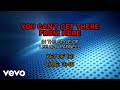 Lee Roy Parnell - You Can't Get There From Here (Karaoke)