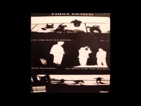 First Down ‎– Mad Machine (1993) (U.K. Hip Hop)