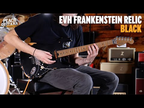 EVH Frankenstein Relic Series - Maple - Black image 11