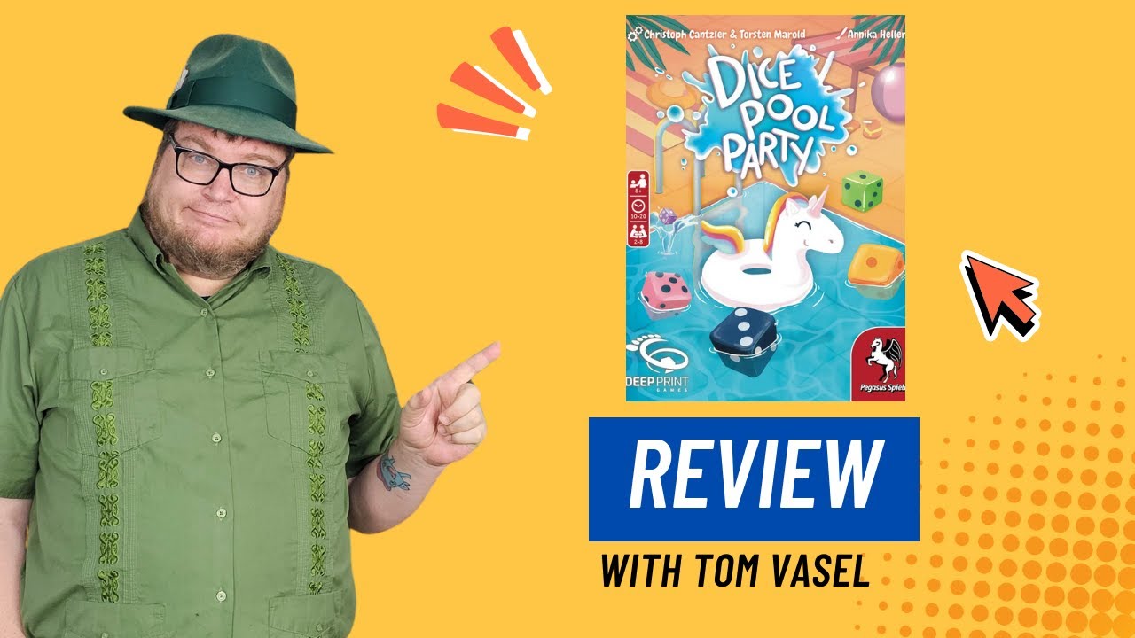 Dice Pool Party Review:  Quick Take with Tom Vasel