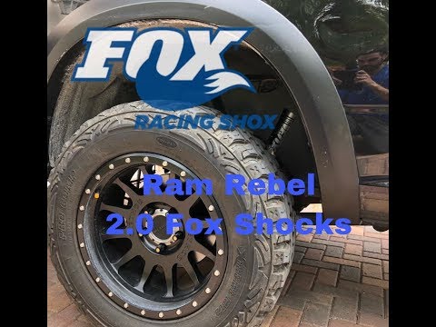 Ram Rebel 1500 Fox Racing Shocks Upgrade. BDS Lift Kit