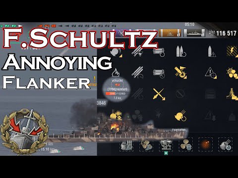 Felix Schultz - Attempting to Flank | World of Warships Gameplay