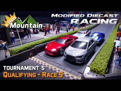 Qualify Race 5 KotM Tournament 5 | Modified Diecast Car Racing