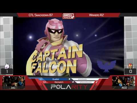 CFL Smackdown 88 WiiU - Janj (Mewtwo) vs AGO (Falcon) - Winners R2